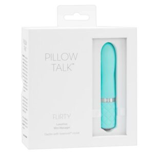 Pillow Talk Flirty vibratorius (mėyna)