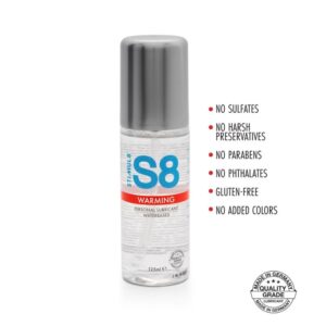 S8 šildantis lubrikantas (125 ml)