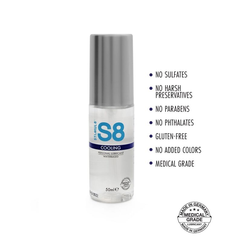 S8 šaldantis lubrikantas Cooling (50 ml)