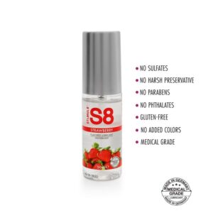 S8 Strawberry oralinis lubrikantas (50 ml)