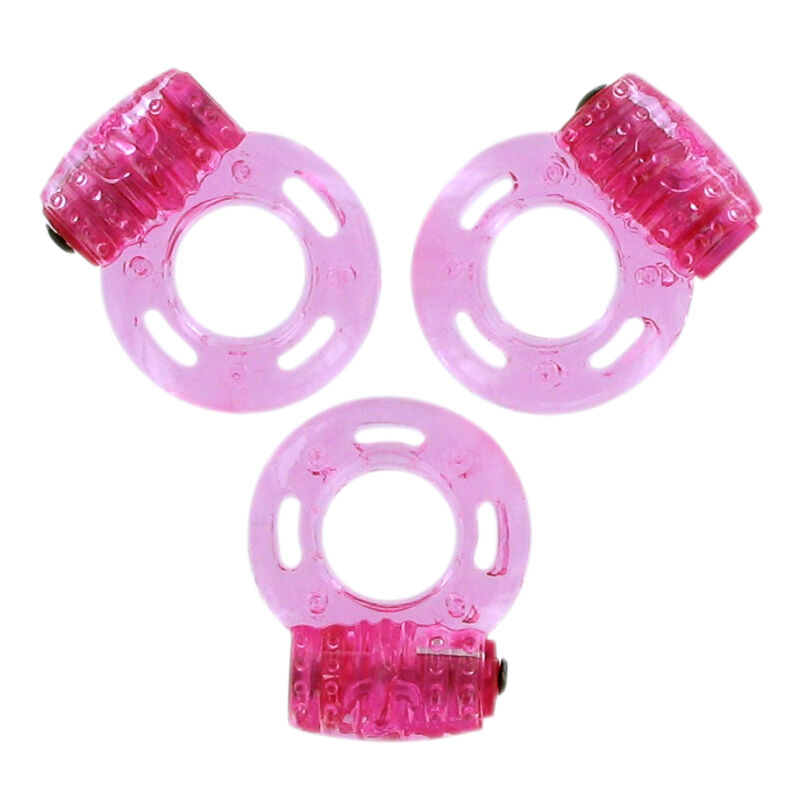 Žiedų rinkinys "Orgazmas" (rožiniai)