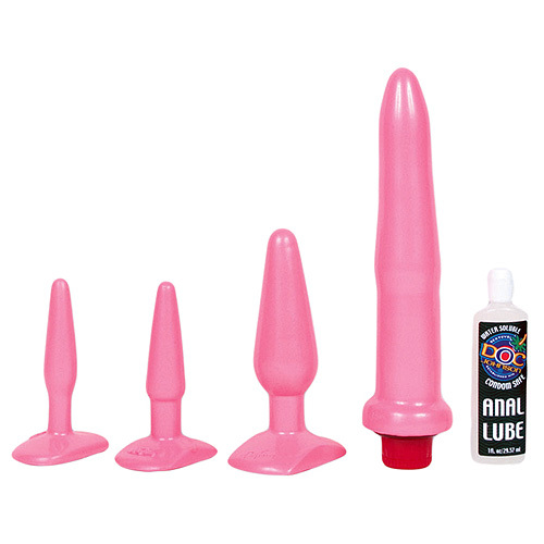 Analinių sekso žaislų rinkinys "Rožinė fantazija"