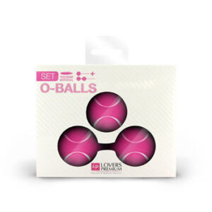 Vaginalinių kamuoliukų rinkinys "Mažieji O" (rožiniai)