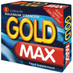 Tabletės potencijai "Gold Max" (1 kap.)