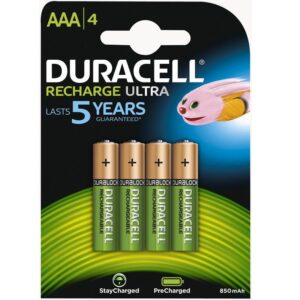 Duracell Recharge Turbo AAA baterijos (4 vnt)