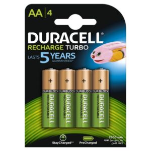 Duracell Recharge Turbo AA baterijos (4 vnt)