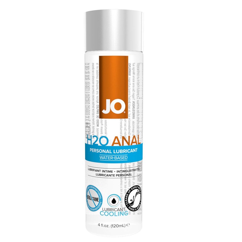 System JO - Analinis šaldantis H2O lubrikantas 120 ml