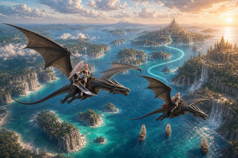Lineage2AI AI MMORPG projekto vizualizacija 2