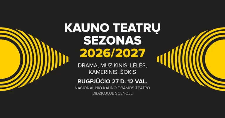 Kaune – nemokama pietų pertrauka su penkiais teatrais