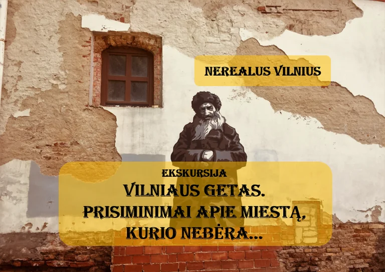 Nemokama ekskursija apie Vilniaus getą – spalio 14 d. K. Sirvydo skvere